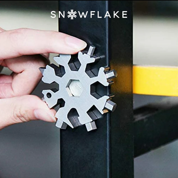 Outil multifonction flocon de neige 18 en 1