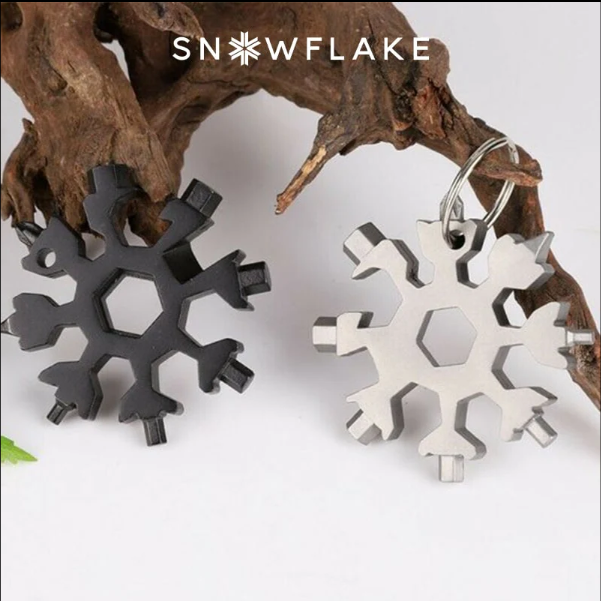 Outil multifonction flocon de neige 18 en 1