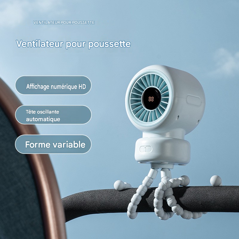ventilateur  pour usage domestique pliable pour poussette de bébé