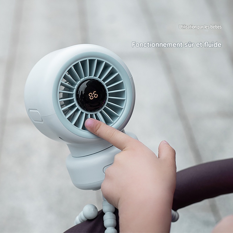 ventilateur  pour usage domestique pliable pour poussette de bébé