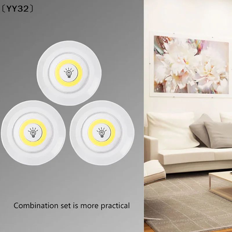 3 lampes LED avec télécommande