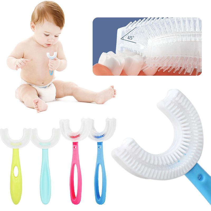Brosse à Dents en U 360° pour Enfants – 2 à 13 Ans